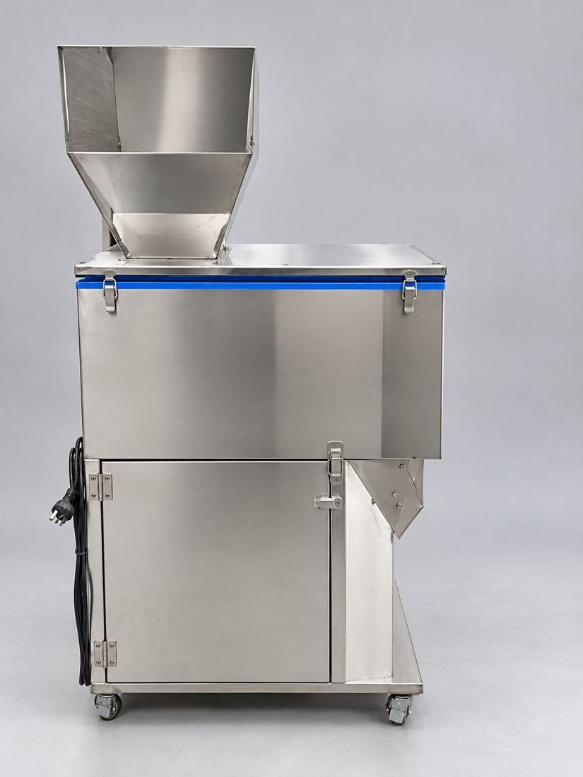 Automatic stainless steel weighing filler up to 5 kg for powders and granules